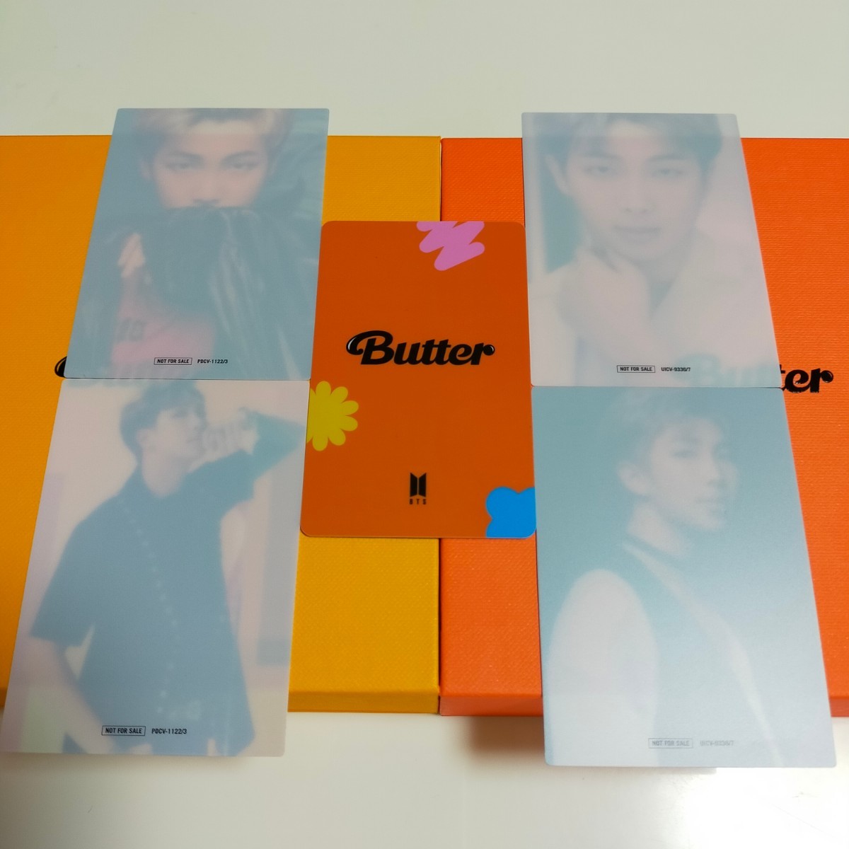 BTS butter ラキドロ　M2U　BEST 通常盤　ユニバ盤 ナム　RM　トレカセット