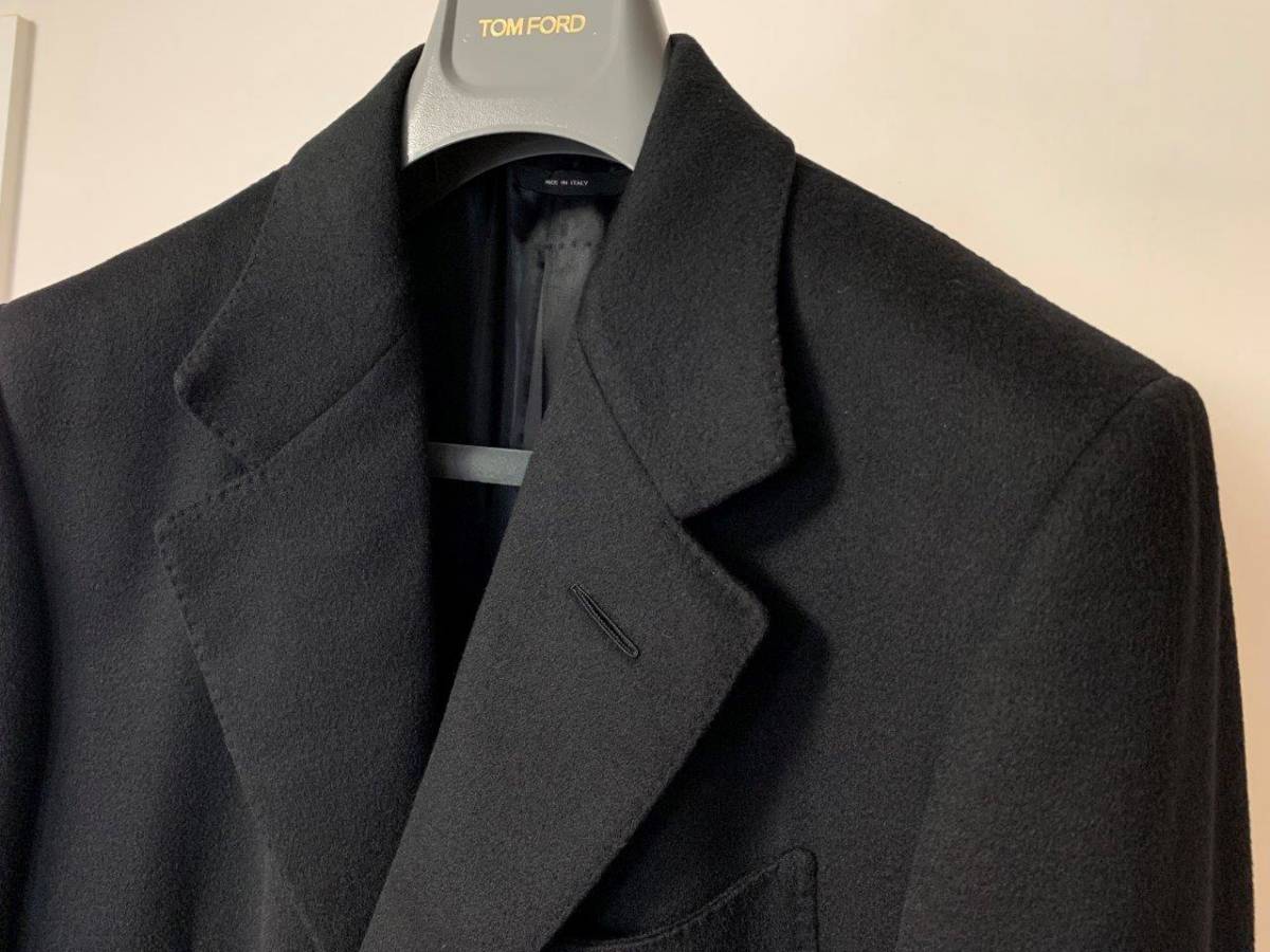 TOM FORD 究極の カシミア 100% チェスター コート 定価100万円 TOM FORD 究極の カシミア 100% チェスター コート 定価100万円