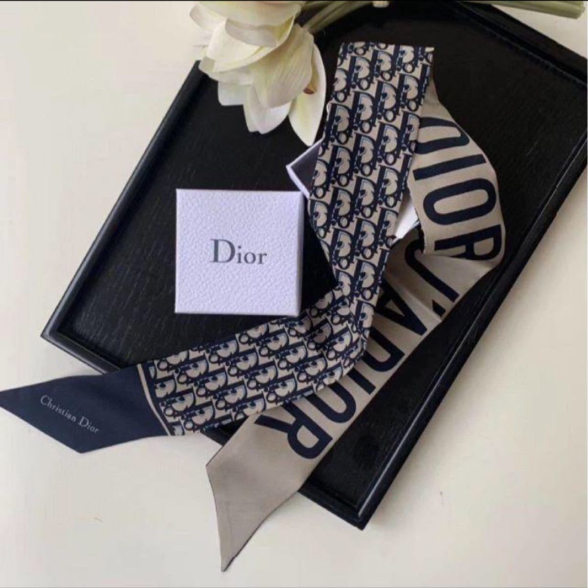Christian Dior スカーフ ツイリー