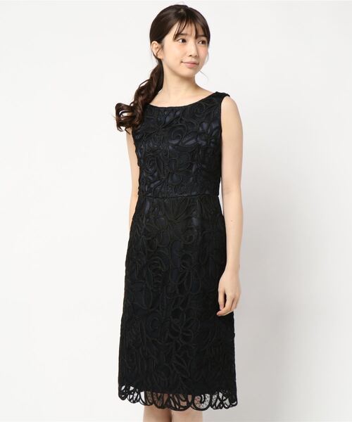 Paypayフリマ Anayi アナイ 7 9万 チュール刺繍ワンピース 36 ネイビー Paypayフリマ Anayi アナイ 7 9万 チュール刺繍ワンピース 36 ネイビー