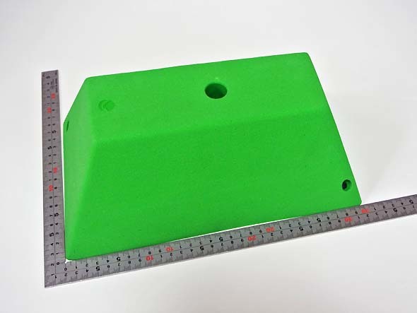 kastline製 クライミング ホールド ボルダリング Geom06 緑 グリーン 台形 ピンチ ワイドピンチ ブロック 箱型