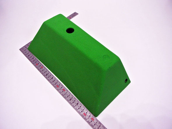 kastline製 クライミング ホールド ボルダリング Geom05 緑 グリーン 台形 ピンチ ワイドピンチ ブロック 箱型