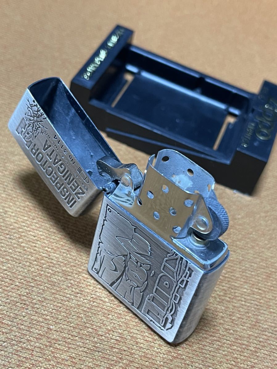 ライター ジッポー Zippo ルパン三世 銭形警部 銀古美仕上げ INSPECTOR