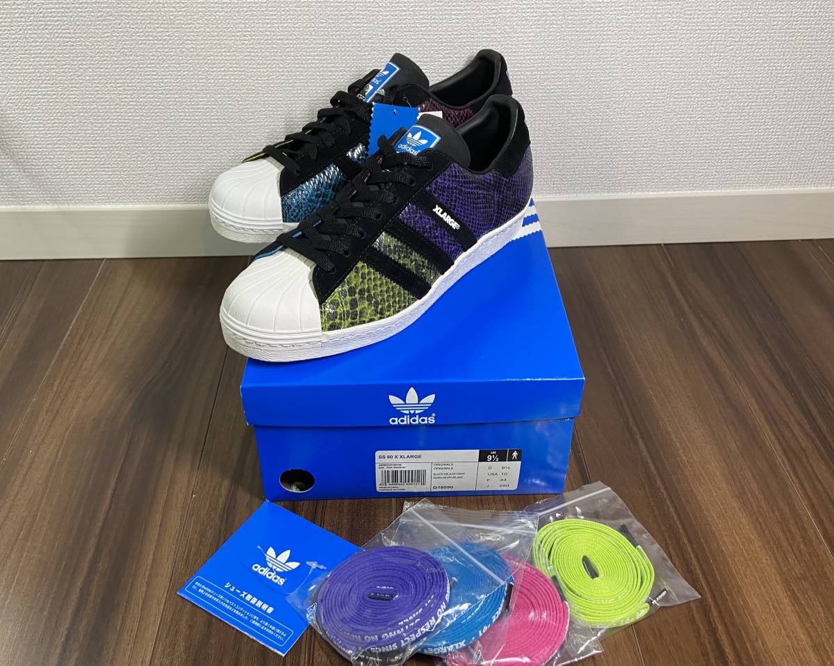 【50%OFF】 FIVE-TWO Originals adidas x X-LARGE 激レア! 3 SUPERSTAR エクストララージ アディダス 新品未使用 2009年発売 US10.0(28.0cm) SS80s 28.0cm 【50%OFF】 FIVE-TWO Originals adidas x X-LARGE 激レア! 3 SUPERSTAR エクストララージ アディダス 新品未使用 2009年発売 US10.0(28.0cm) SS80s 28.0cm