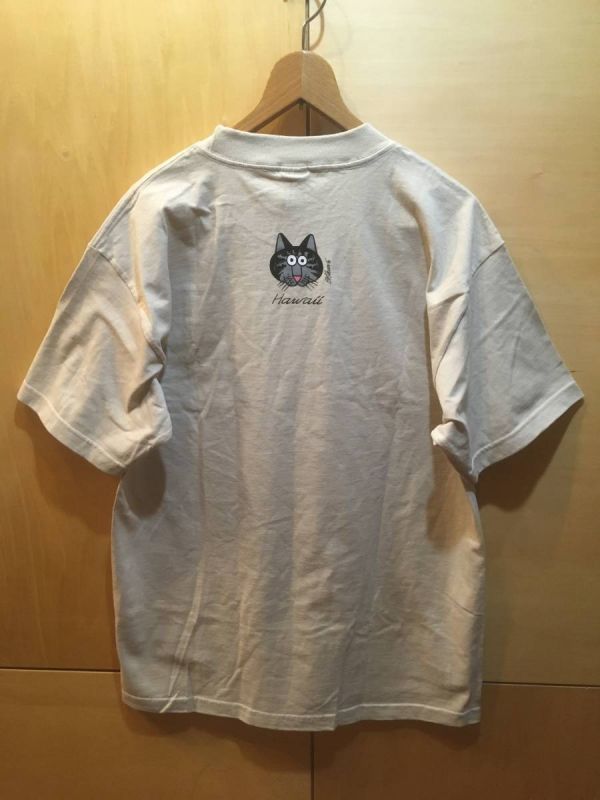 USA製 クリバンキャット 両面プリント ゴルフ Tシャツ L メンズ_画像3