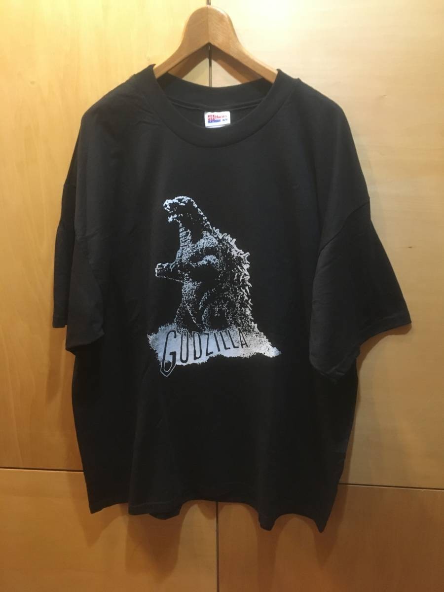 GODZILLA USA ビンテージ Tシャツ XXL デッドストック 黒 ゴジラ ビッグサイズ 2XL