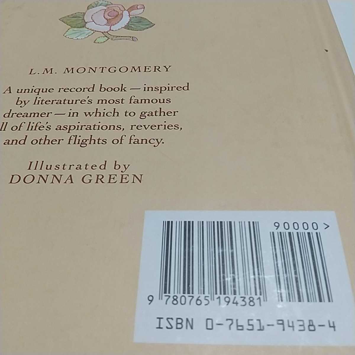 お待たせ! Anne of Green Gables Journal 英語版 モンゴメリー 赤毛のアン ハードカバー L. M. Montgomery  洋書 9780765194381 automy.global