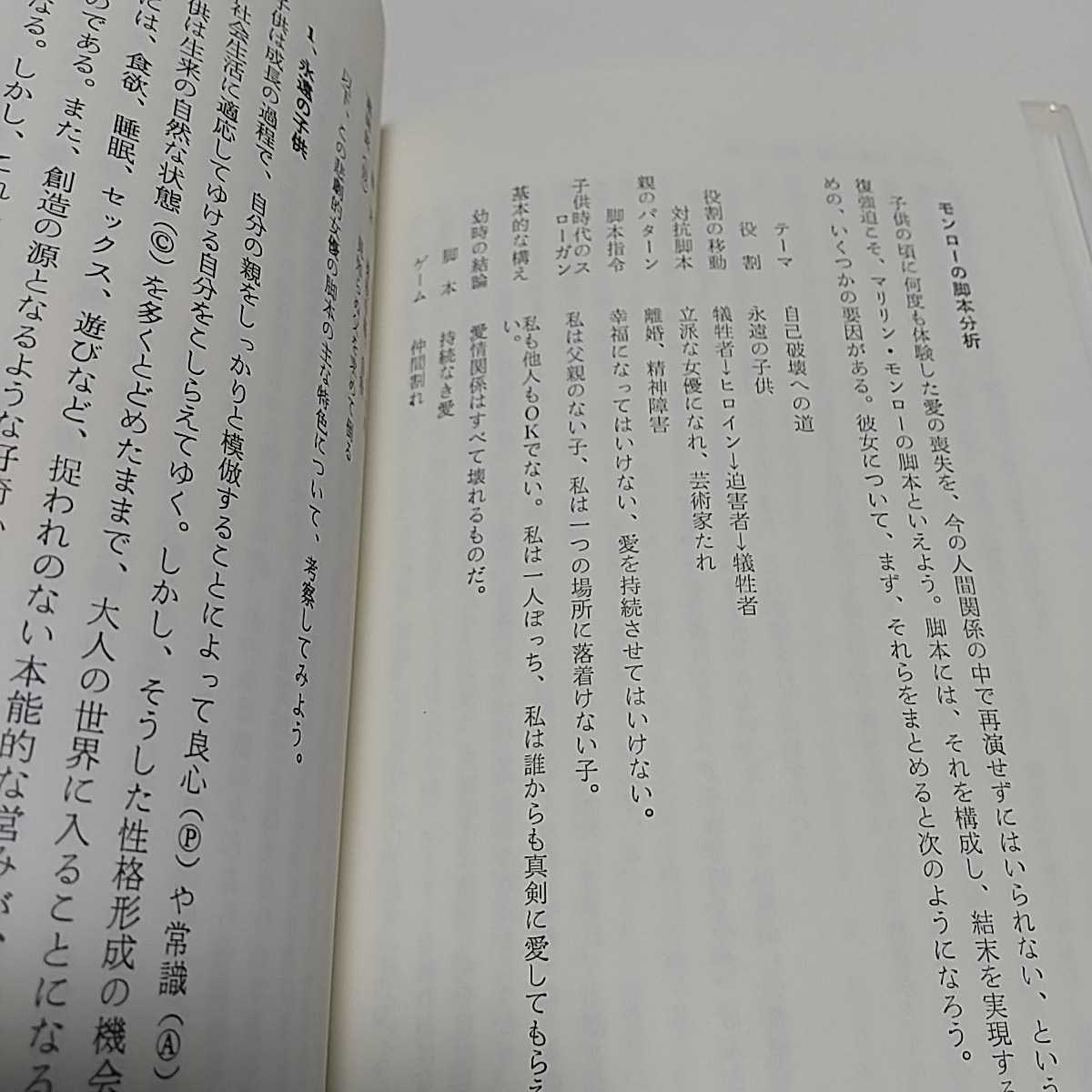 人生ドラマの自己分析 交流分析の実際 杉田峰康 創元社 中古 単行本 心理学 精神分析 医学 0100025_画像7