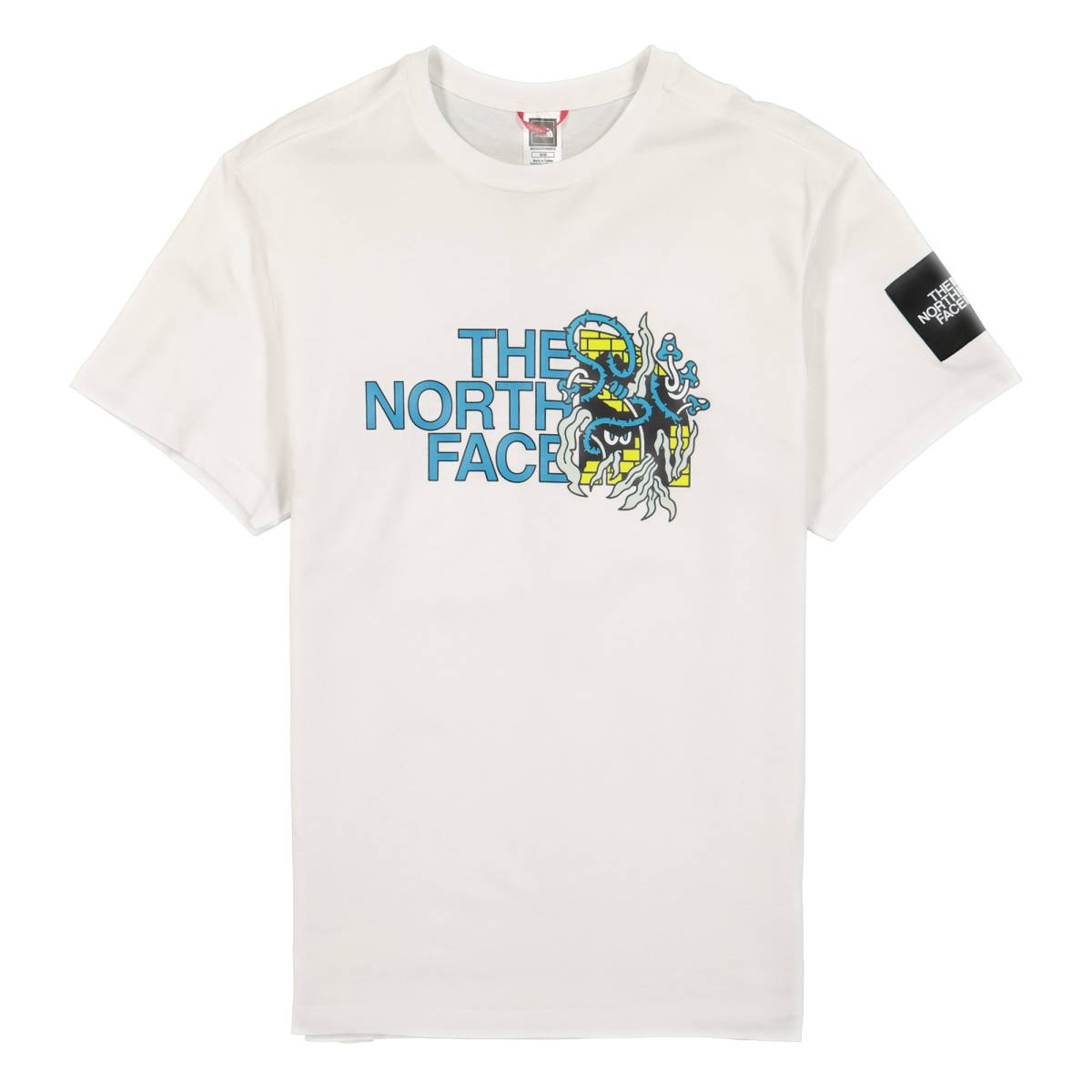 Lサイズ相当 The North Face ノースフェイス グラフィックロゴ半袖Tシャツ 白