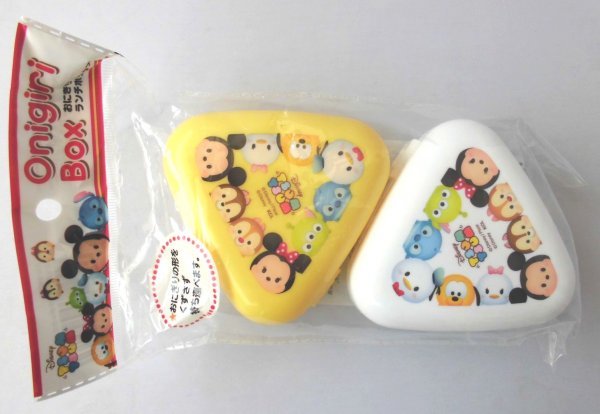 【新品・即決】ディズニー おにぎりランチボックス ２個セット 電子レンジ可 Disney TSUM TSUM ツムツム_画像2