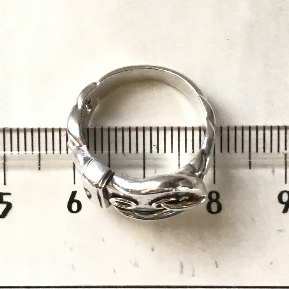エルメス( HERMES )ヴィンテージエルメス シルバーリング( 925 エルメス( HERMES )ヴィンテージエルメス シルバーリング( 925