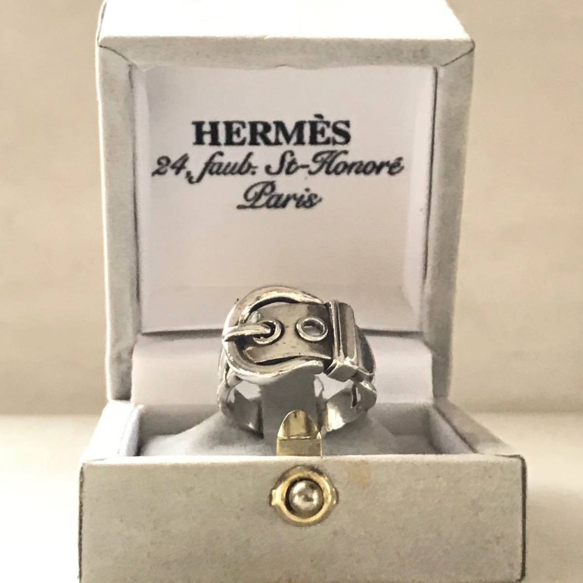エルメス( HERMES )ヴィンテージエルメス シルバーリング( 925 エルメス( HERMES )ヴィンテージエルメス シルバーリング( 925