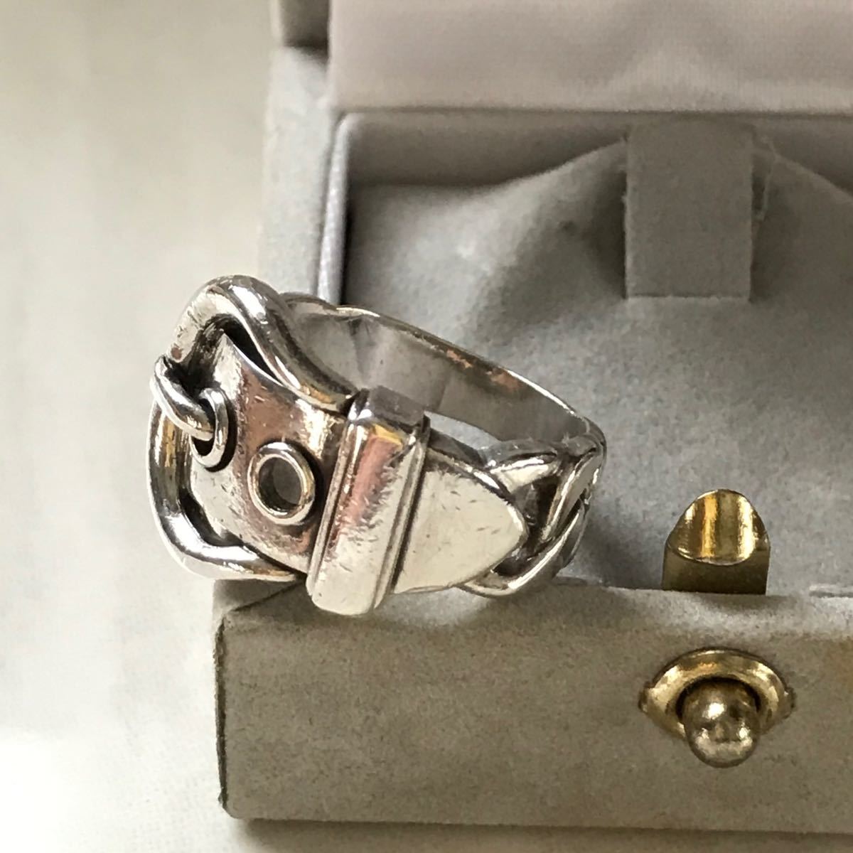 エルメス( HERMES )ヴィンテージエルメス シルバーリング( 925 エルメス( HERMES )ヴィンテージエルメス シルバーリング( 925