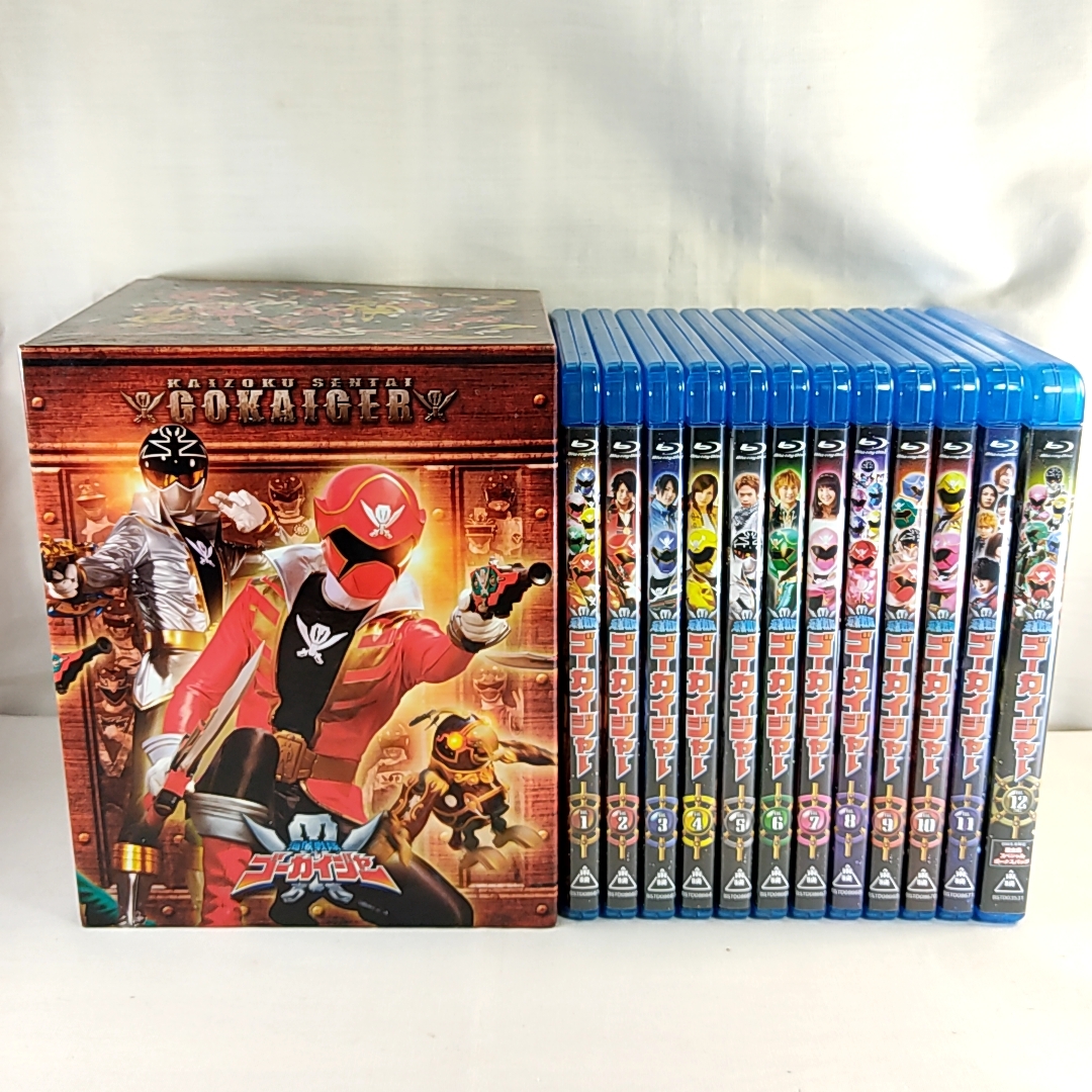  coupon .3000 jpy discount Pirate Squadron Gokaiger super Squadron Series Vol.1~12(Blu-ray Disc) [ all 12 volume set ]