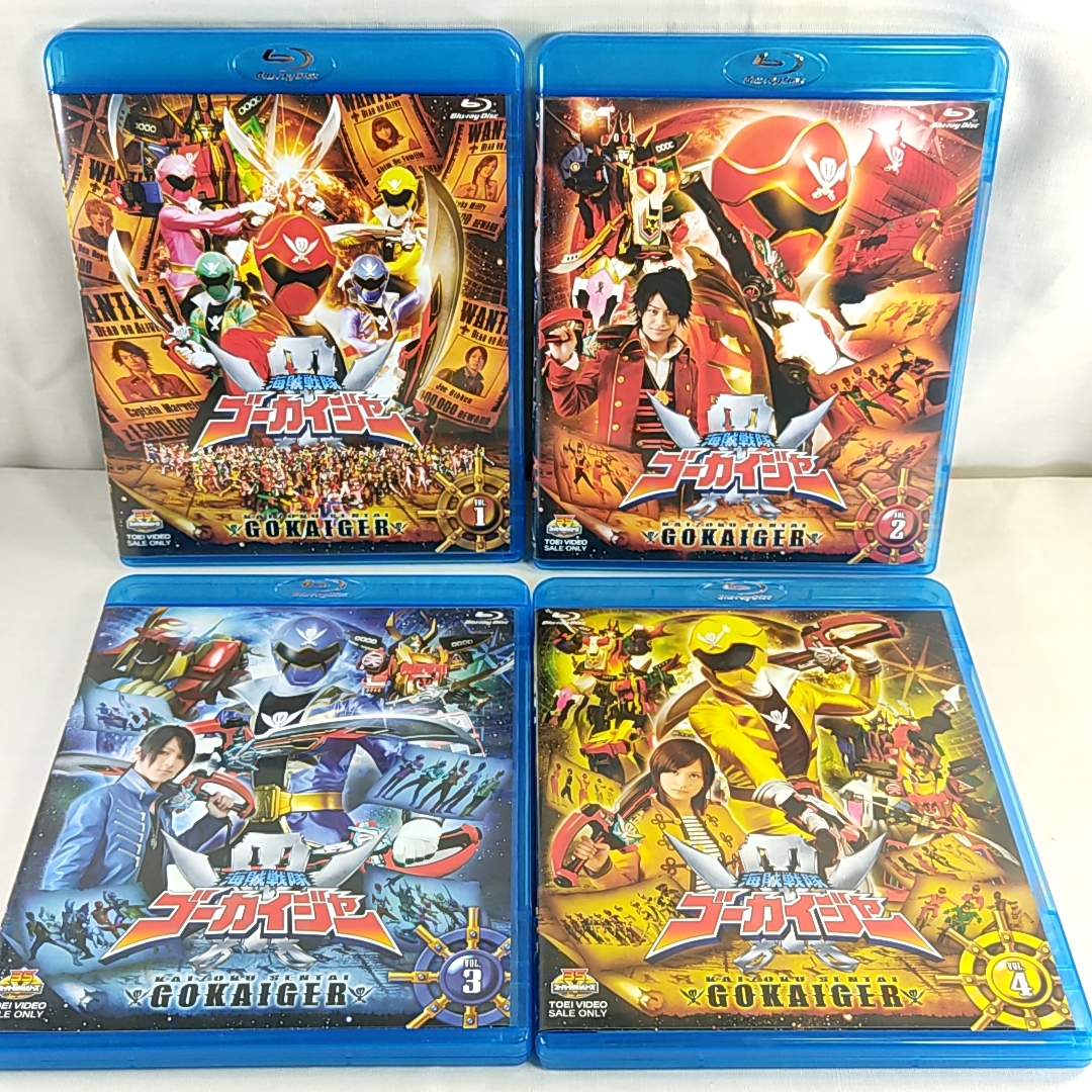  coupon .3000 jpy discount Pirate Squadron Gokaiger super Squadron Series Vol.1~12(Blu-ray Disc) [ all 12 volume set ]