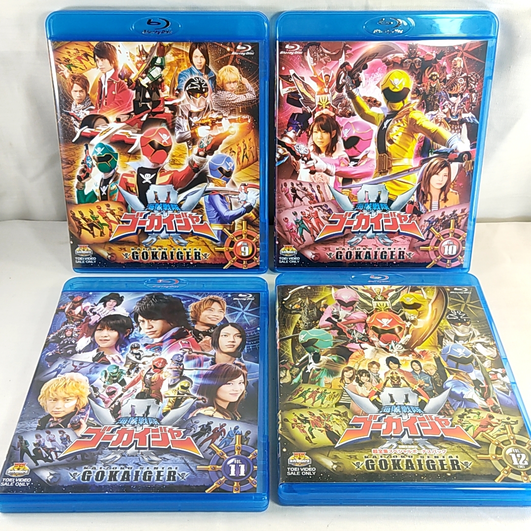  coupon .3000 jpy discount Pirate Squadron Gokaiger super Squadron Series Vol.1~12(Blu-ray Disc) [ all 12 volume set ]