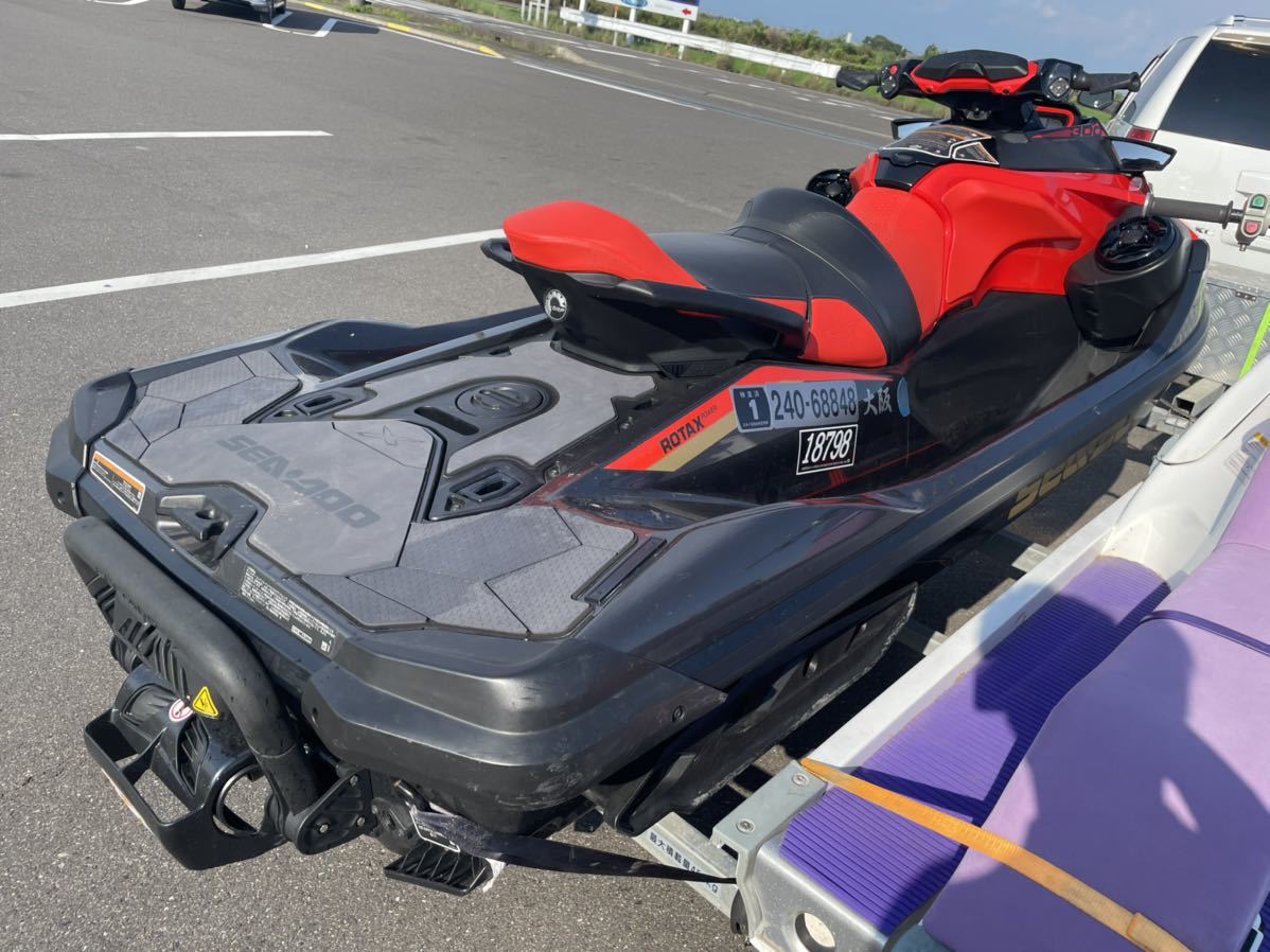 「SEADOO RXT-X 300 RS 2019年モデル 50hr シードゥー ジェット 下取り 交換 バイク 車 トレーラー」の画像3