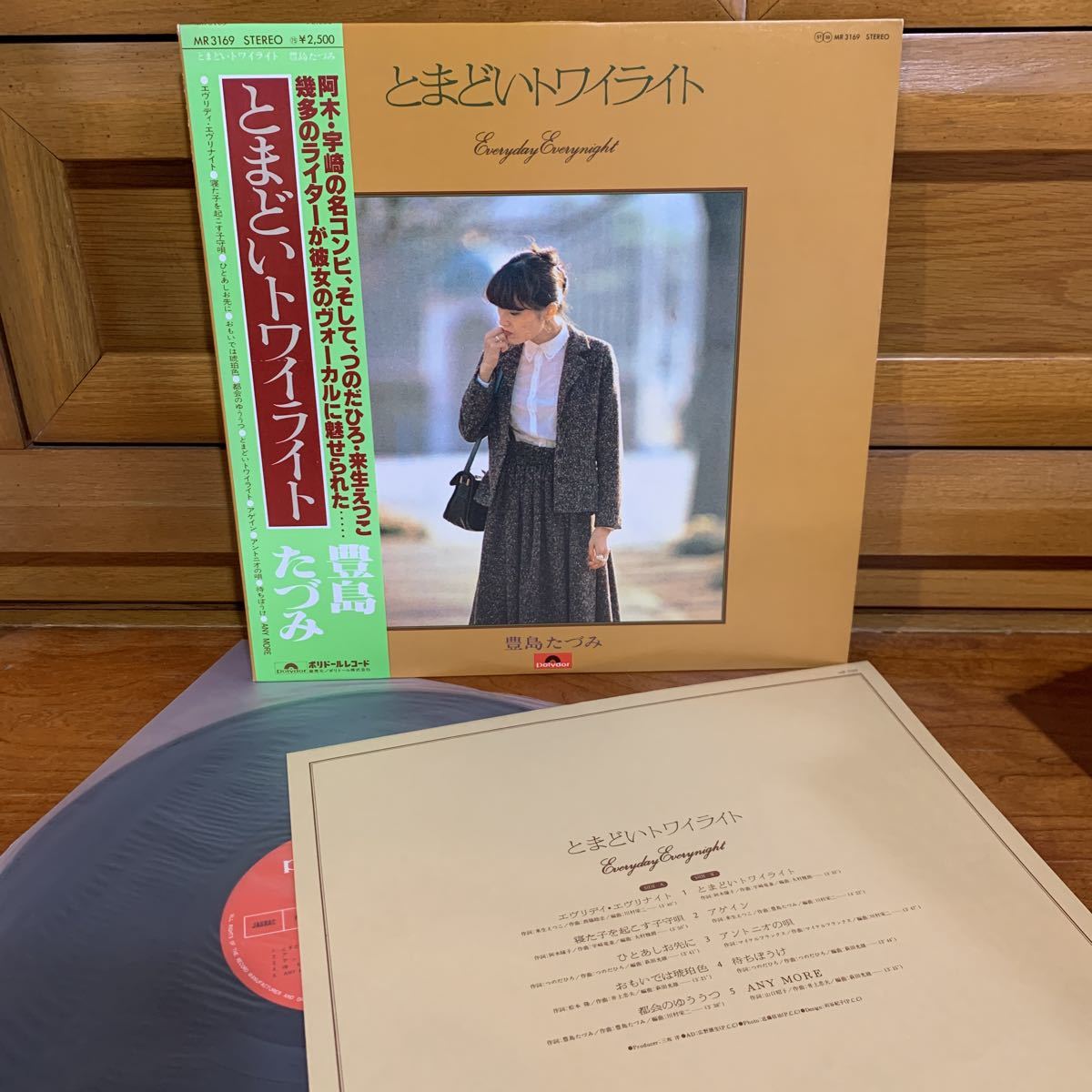 2021年新作 ￼￼￼豊島たづみ とまどいトワイライト LPレコード