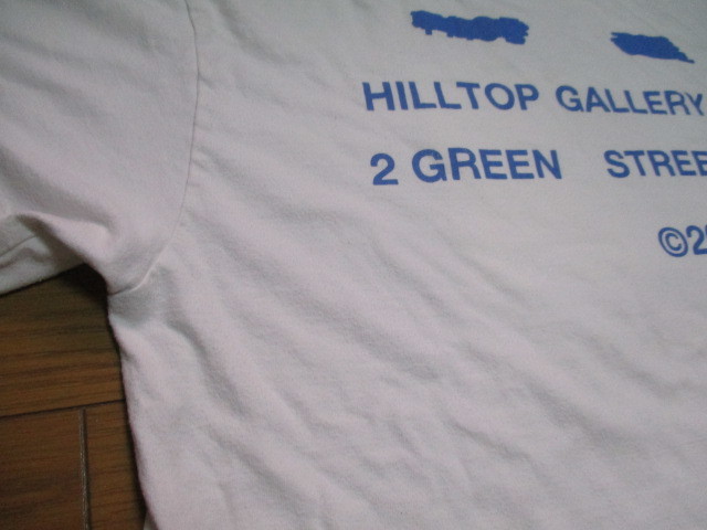 Dunno　2019　白　Tシャツ　Lサイズ　HILLTOP GALLERY 2 GREEN STREET ロゴ_画像6