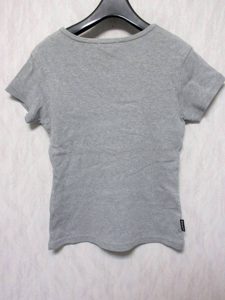 ルコック le coq sportif 半袖 Tシャツ カットソー グレー M 東9683_画像3