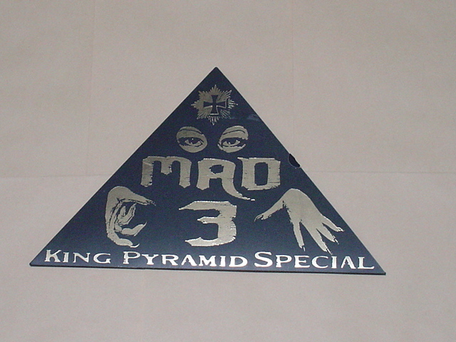 GARAGE PUNK：MAD3 / KING PYRAMID SPECIAL(変形ジャケット,限定盤,初期MAD3,THE 5.6.7.8'S,ギターウルフ,JACKIE AND THE CEDRICS）_画像1
