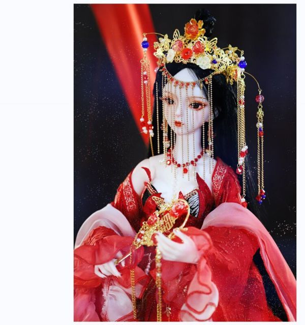 ☆球体関節人形☆ チャイナ美女 女性 BJD 1/3 62cm カスタム ☆球体関節人形☆ チャイナ美女 女性 BJD 1/3 62cm カスタム