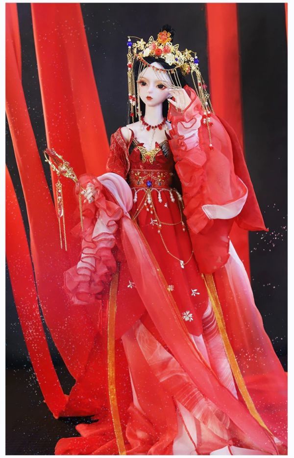 ☆球体関節人形☆ チャイナ美女 女性 BJD 1/3 62cm カスタム ☆球体関節人形☆ チャイナ美女 女性 BJD 1/3 62cm カスタム