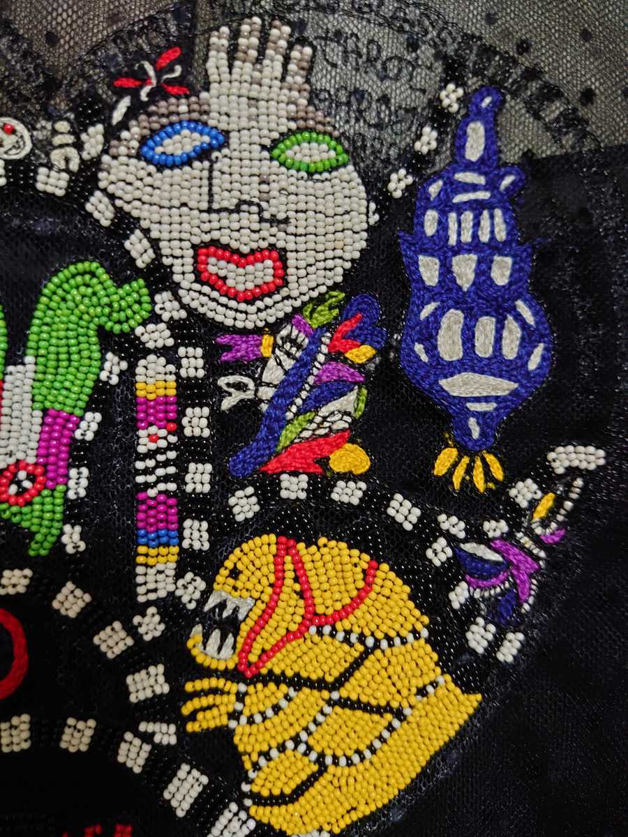 Christian Dior 2018ss ビーズ刺繍 ドットチュール ブラウス ニキ・ド・サンファル_画像6