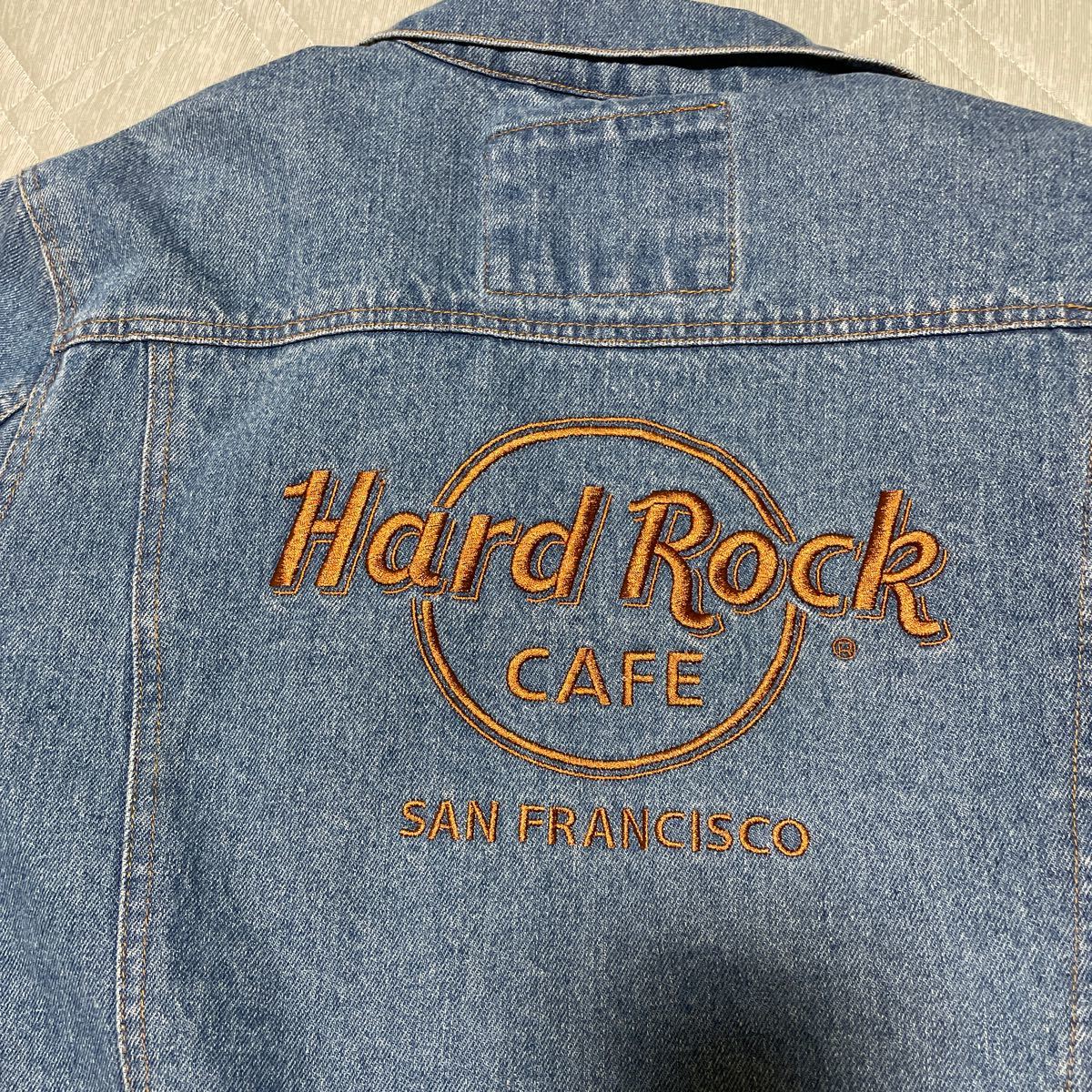 激レア】Hard Rock HOTEL デニムジャケット ハードロックカフェ 【ギフ