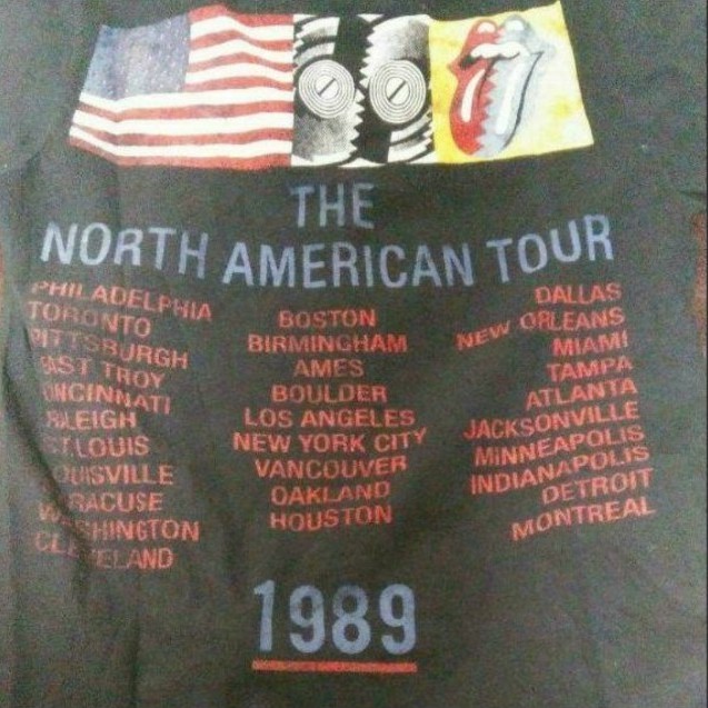 ◎Rolling Stones　NORTH AMERICA TOUR 1989