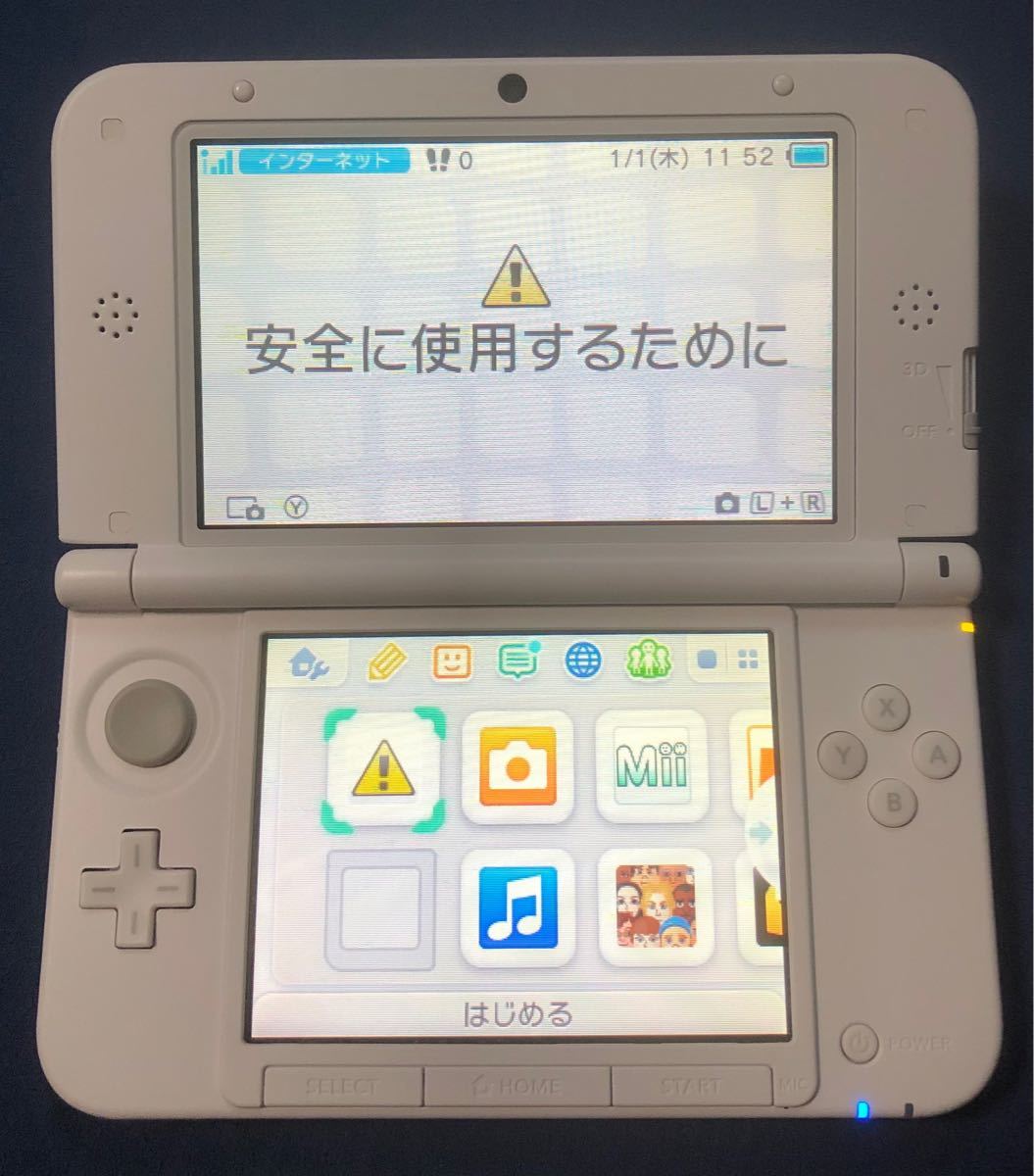 美品】 ニンテンドー3DS LL ミント×ホワイト NINTENDO 3DS LL 3DSLL