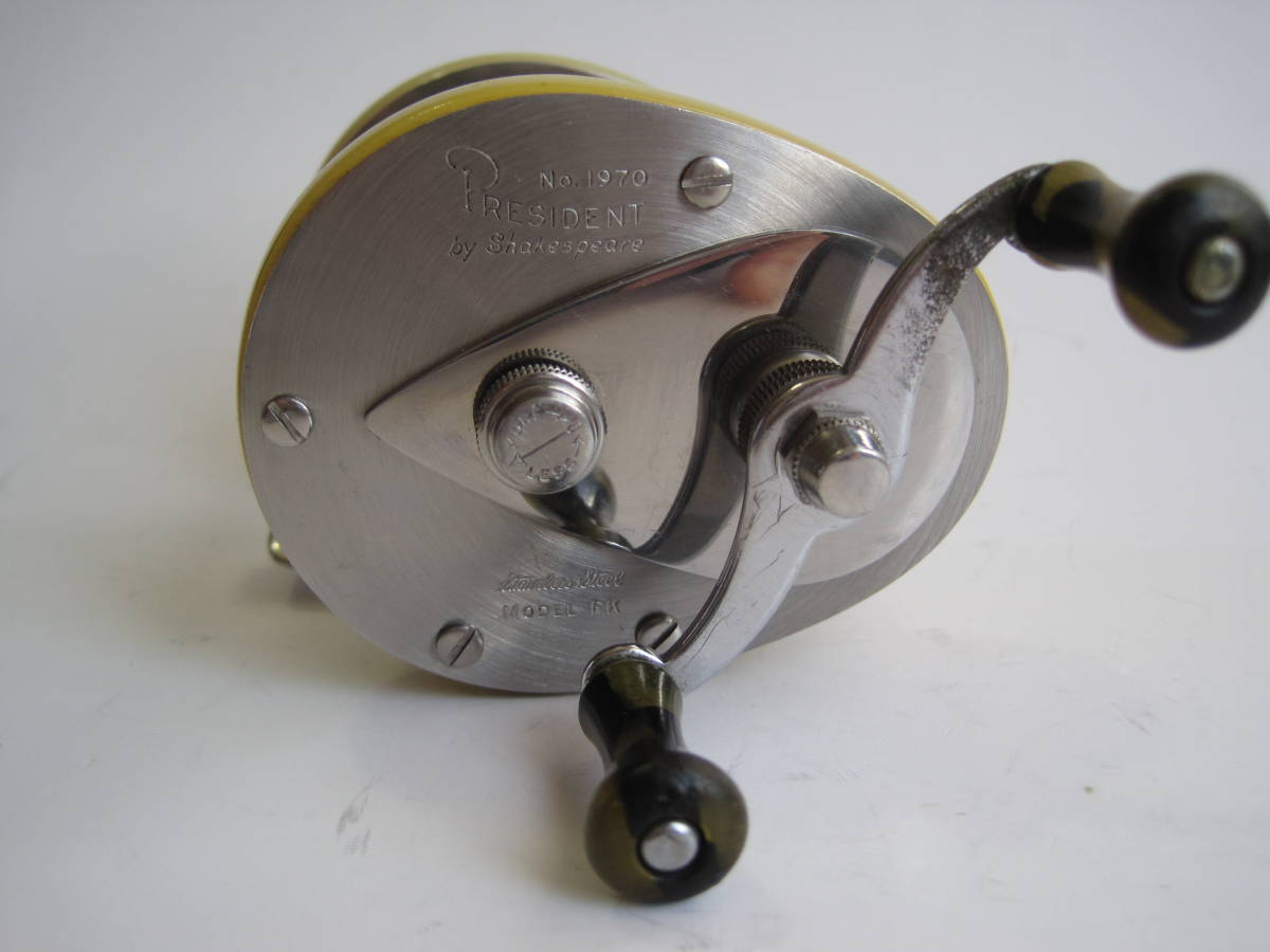 Vintage Shakespeare President 1970 FK Fishing Reel