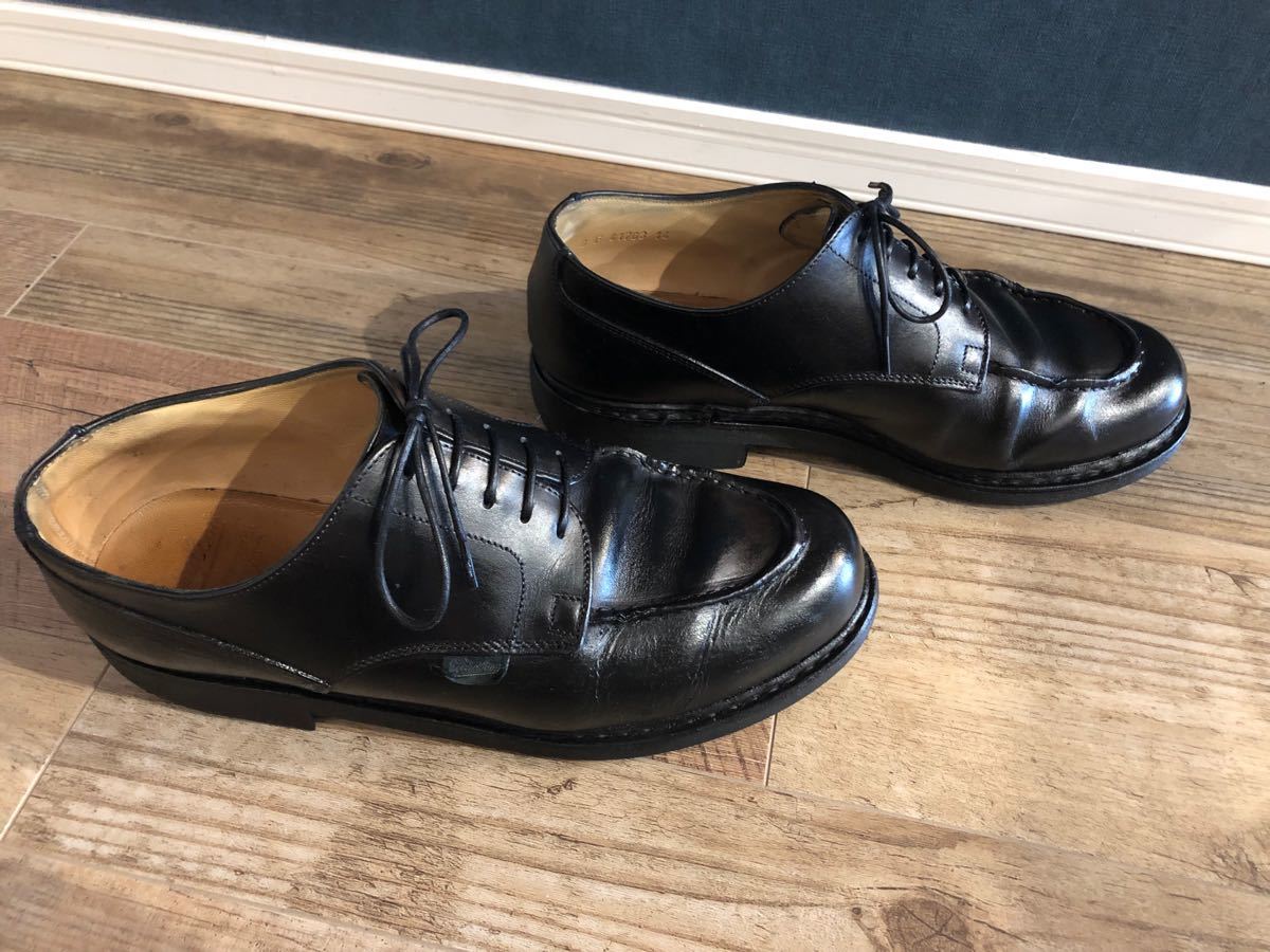 PARABOOT シャンボード リスレザー ノワール 8(CHAMBORD パラブーツ）