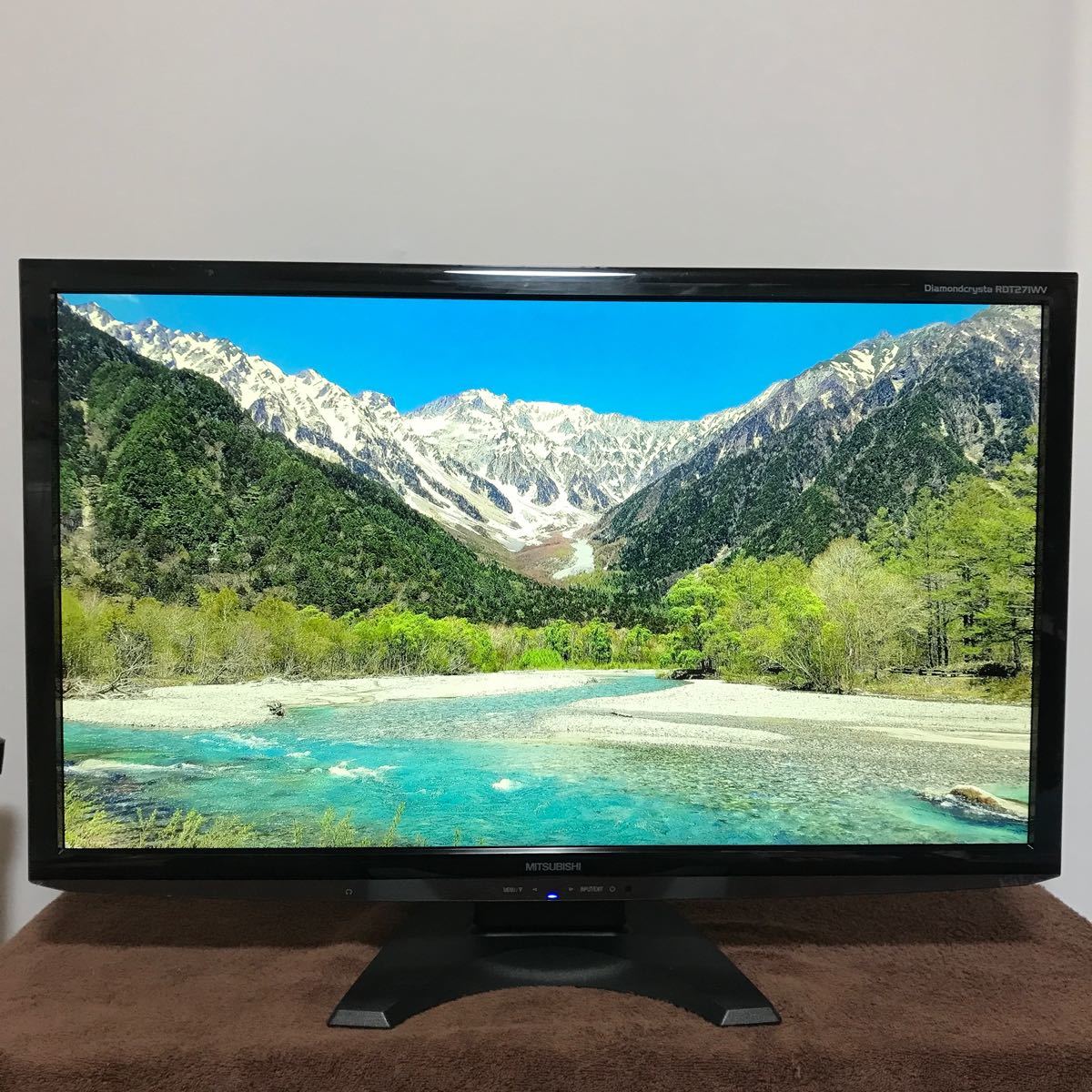 MITSUBISHI 27型 液晶 ディスプレイ ブラック RDT271WV(BK) モニター LEDバックライト