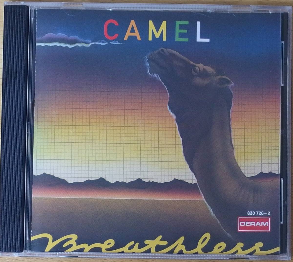 Camel キャメル Breathless 輸入盤中古美品CD 叙情派プログレ名盤 名曲 Summer Lightning収録 
