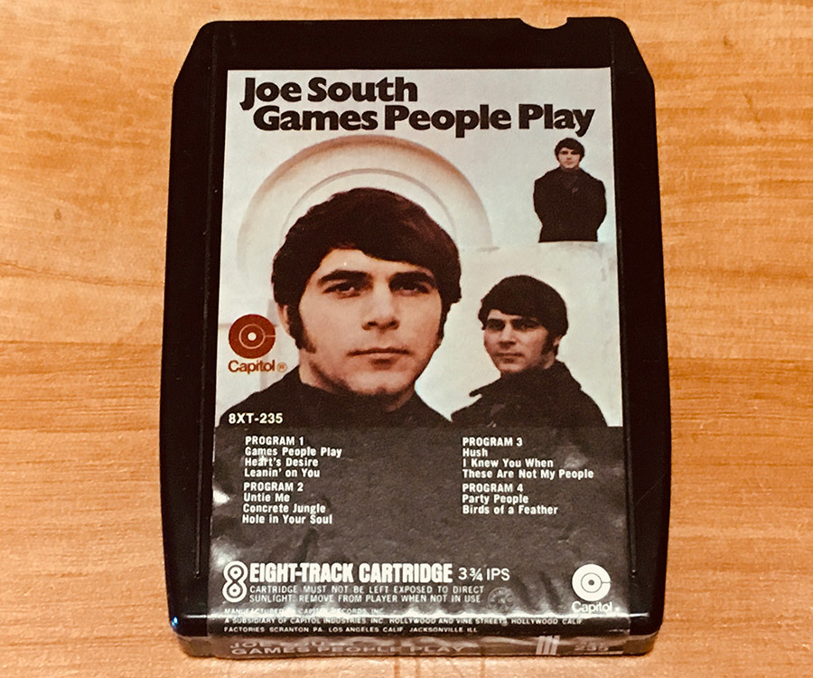 ◆8トラック(8トラ)◆完全メンテ品□ジョー・サウス [GAMES PEOPLE PLAY 〜 孤独の影] (US盤)◆_画像5