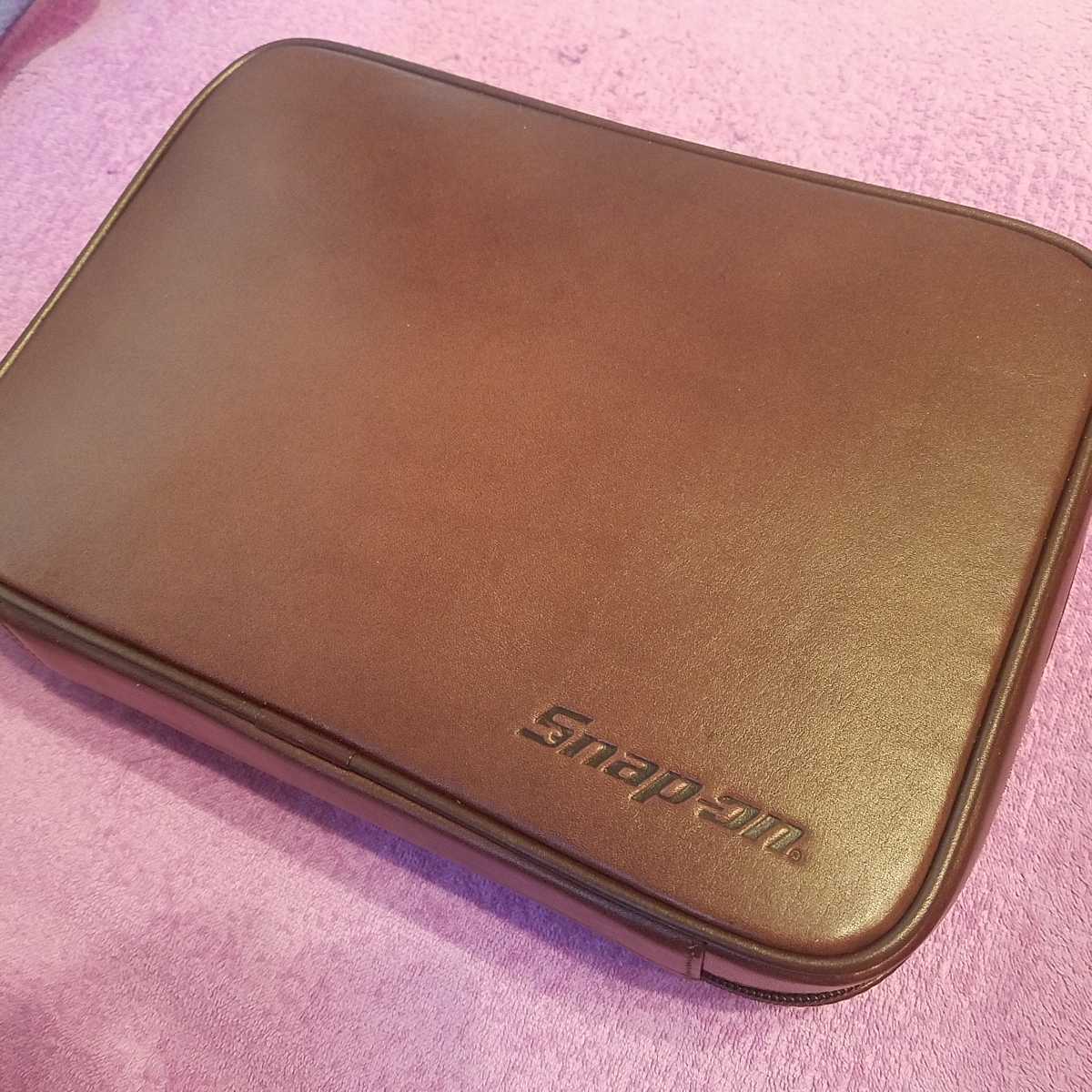 スナップオン Snap-on 限定 レザーツールバッグ 新品 未使用 工具