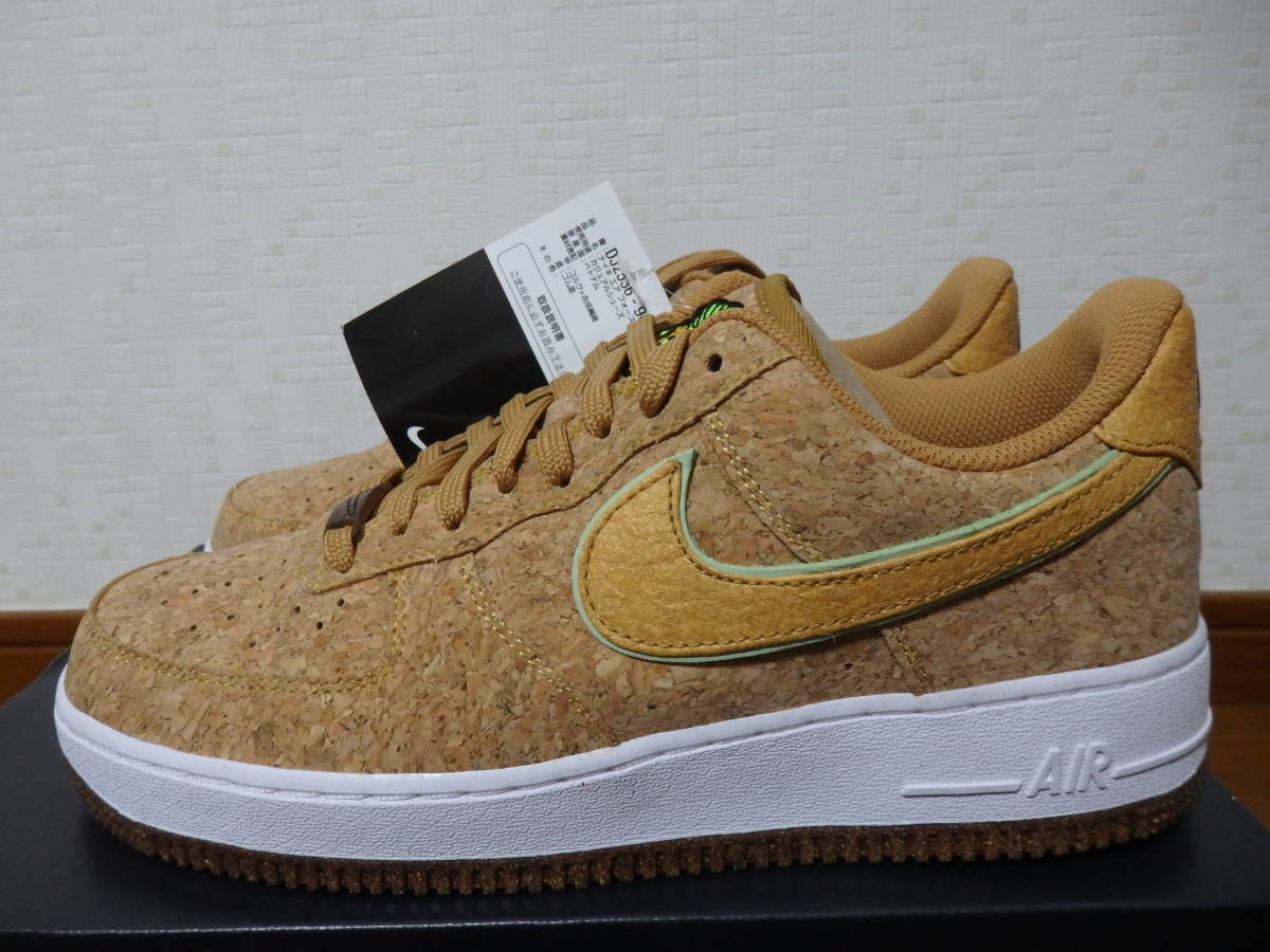 即決☆レア！限定！♪新品 NIKE ナイキスニーカー AIR FORCE 1 LOW '07 PRM エアフォース１ コルクパック 26.0cm♪25周年♪SWOOSH 50周年_画像1