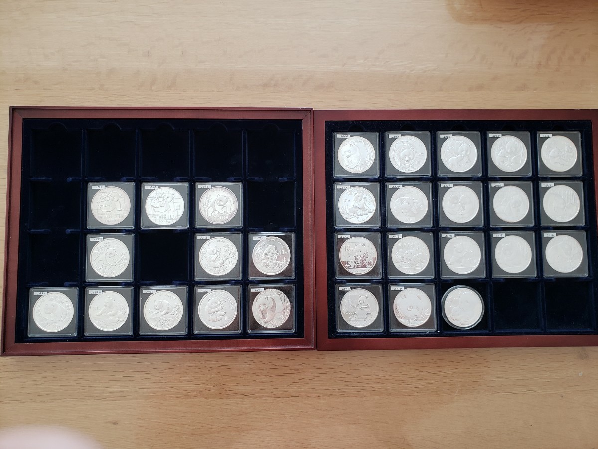 パンダ銀貨 1oz 2001年銘 10元 開封未使用コレクション品 ccorca.org