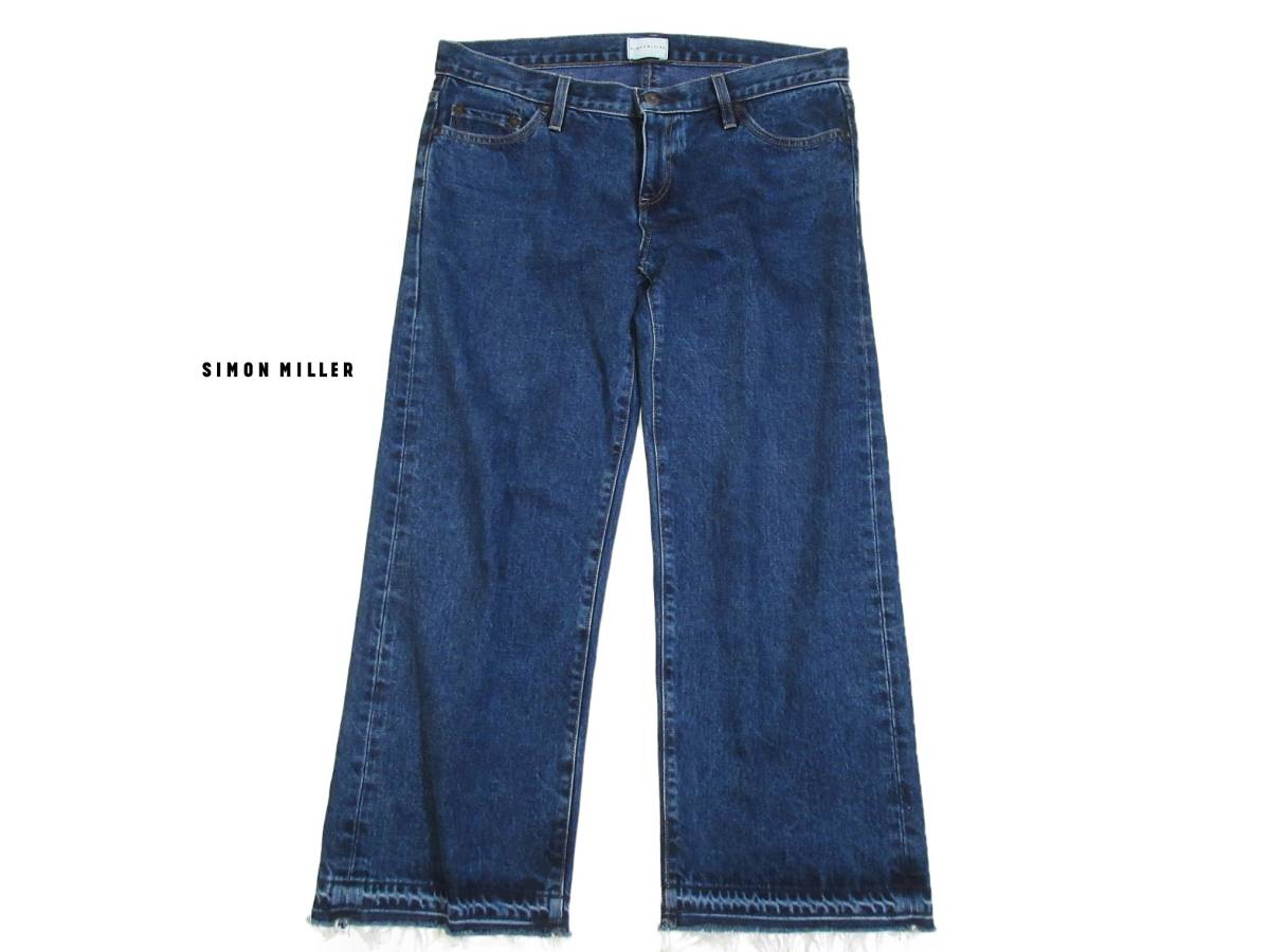 SIMON MILLER サイモンミラー アメリカ製 カットオフデニム パンツ 28