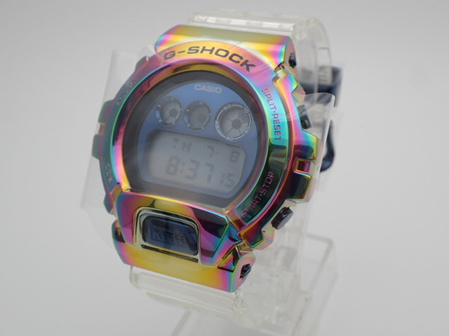 高価値】 G-SHOCK X KITH コラボレーションモデル Rainbow GM-6900KITH