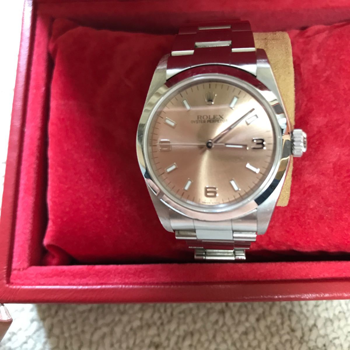 Paypayフリマ Rolex ロレックスオイスターパーペチュアル ピンクフェイス 本物 松坂屋 Paypayフリマ Rolex ロレックスオイスターパーペチュアル ピンクフェイス 本物 松坂屋
