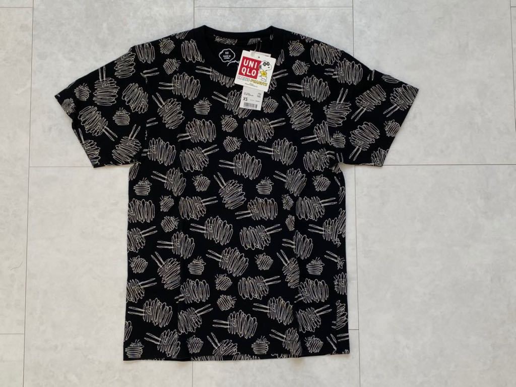 カウズ スヌーピー ユニクロ Tシャツ XSサイズ 新品 kaws_画像1