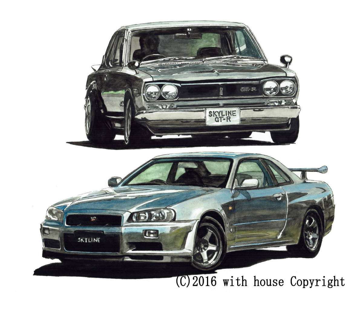 ハコスカGT-R/スカイラインGT-R R34