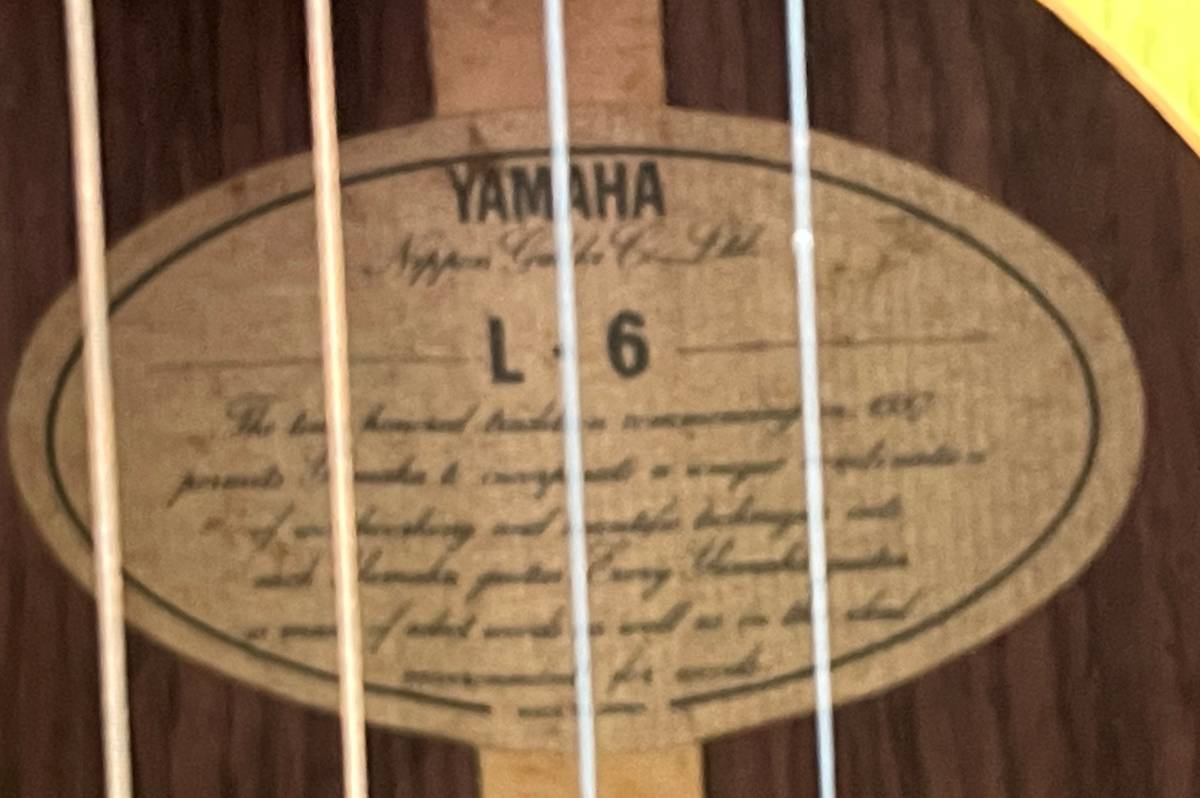 アコギ ハードケース付き YAMAHA LL-6J | tallguyrecords.com