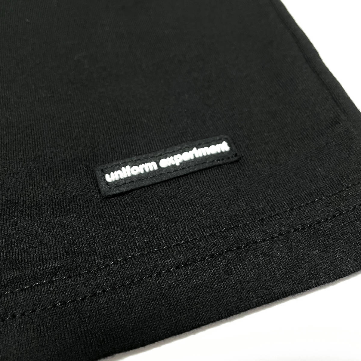 新品4黒uniform experimentスター柄STAR BOX LOGO TEEボックスロゴTシャツXL星柄FCRB藤原ヒロシSOPHフラグメントfragment未使用Black22AW_画像9
