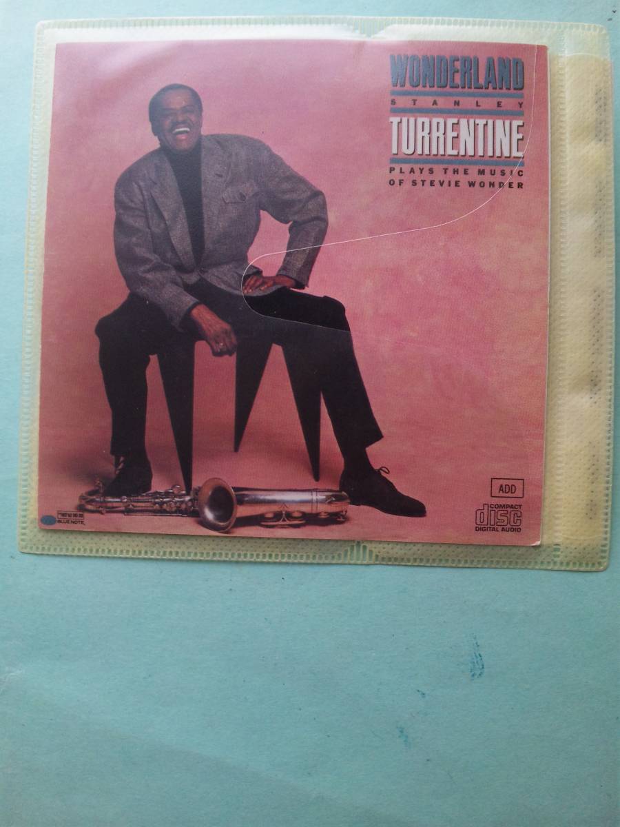 【送料112円】ソCD800 Wonderland /( Stanley Turrentine Plays The Music Of Stevie Wonder) / スタンリー・タレンタイン ソフトケース入_画像1