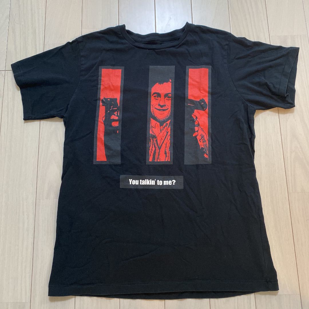 threeface タクシードライバー Tシャツ サイズS 黒 トラヴィス 映画 スリーフェイス 村上淳_画像1