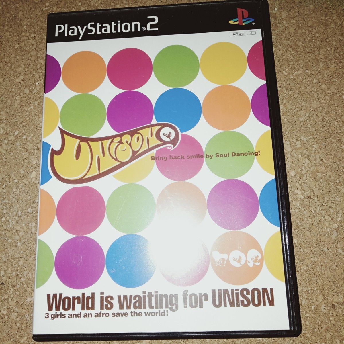 PS2ソフト　ユニゾン　リズムゲーム