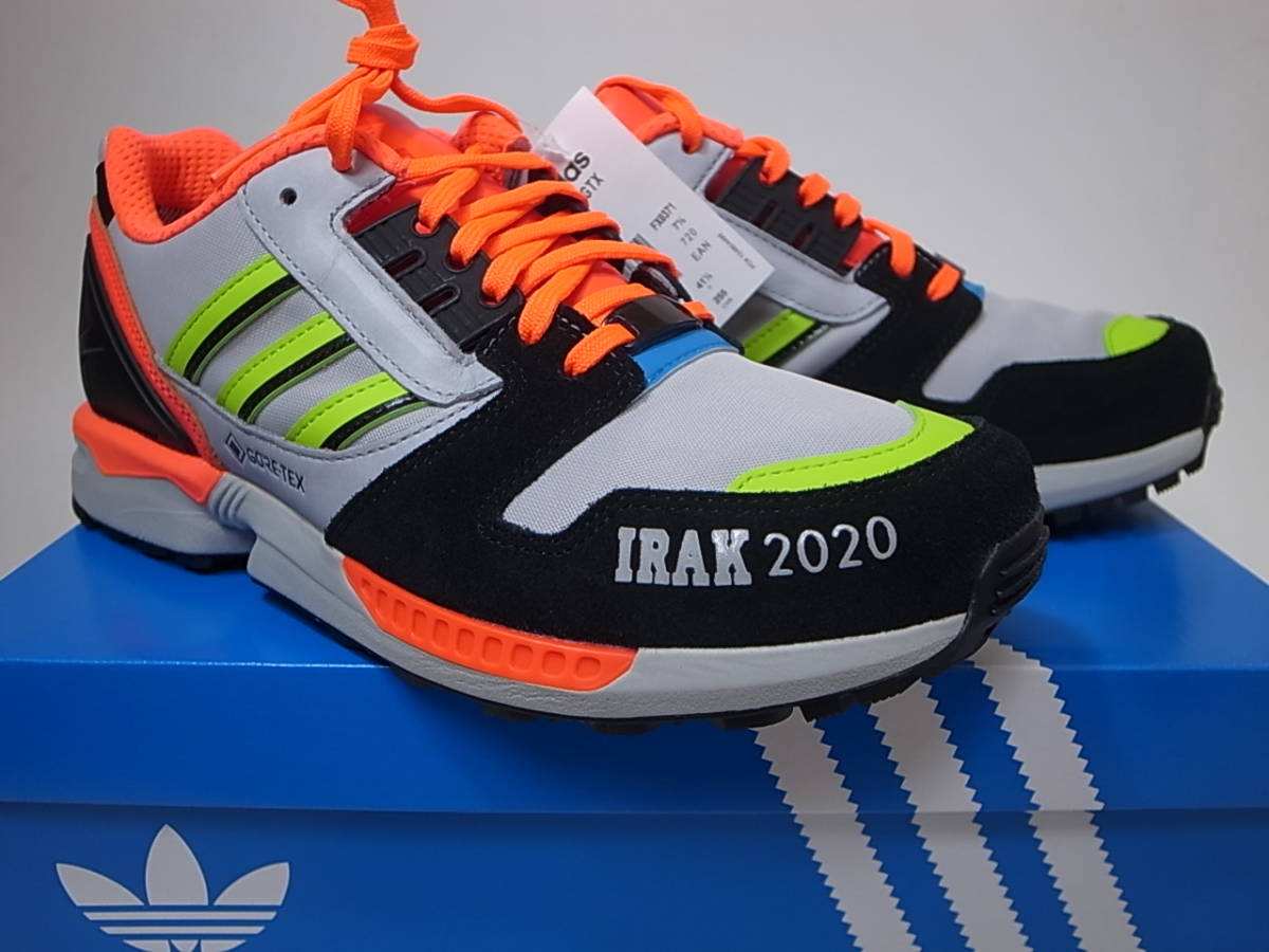 【送料無料 即決】IRAK x adidas ZX 8000 GTX GORE-TEX 26cm US8 新品 アイラック ニューヨーク 別注 2020 限定コラボ ゴアテックス FX0371